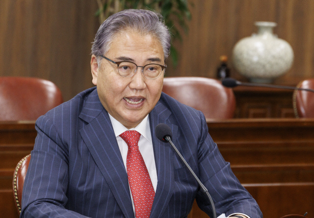 박진 외교부 장관. 연합뉴스